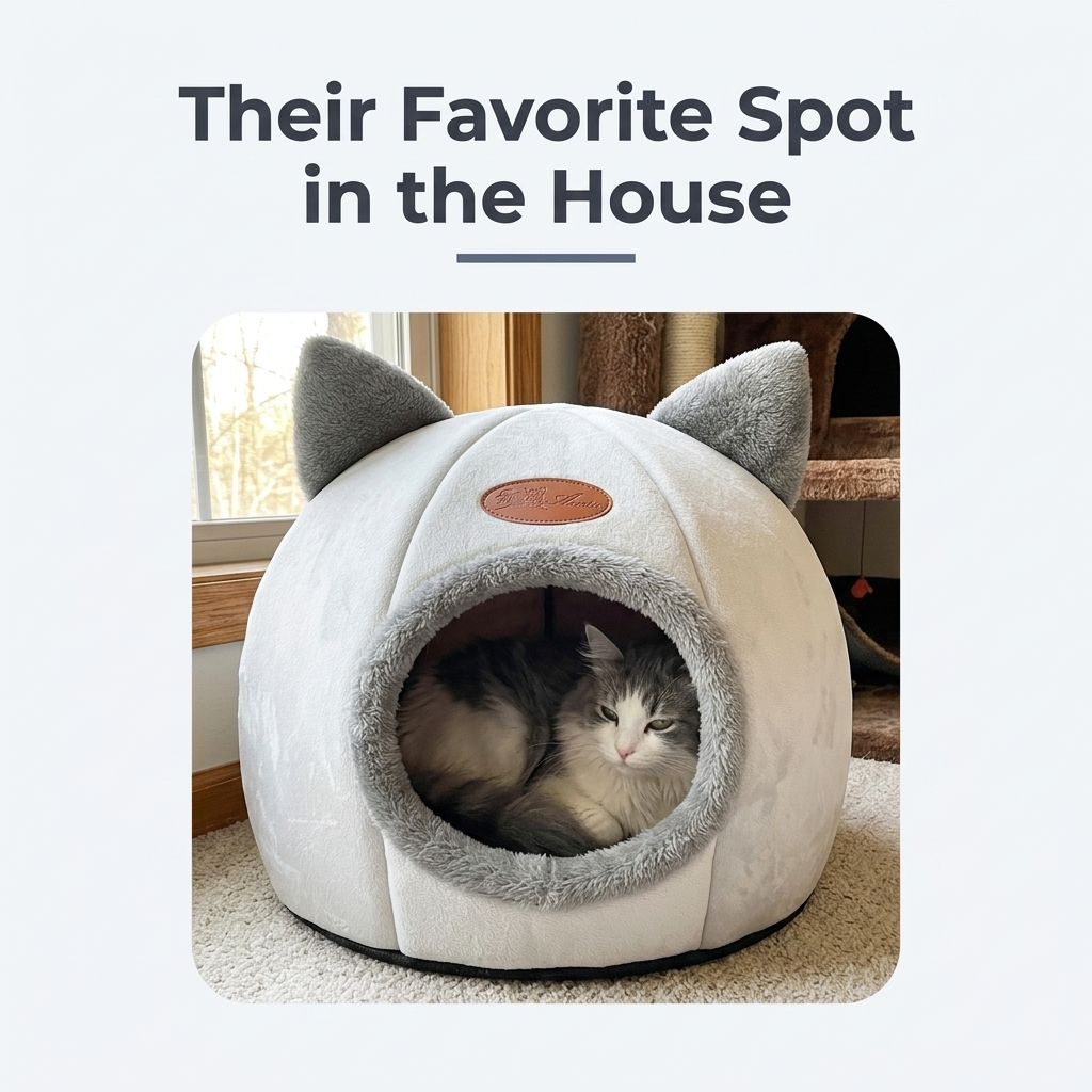 Their favorite spot in the house