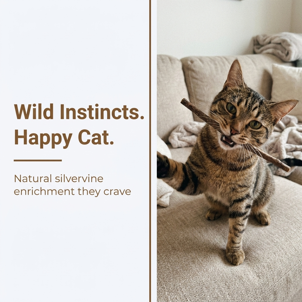 Wild instincts happy cat