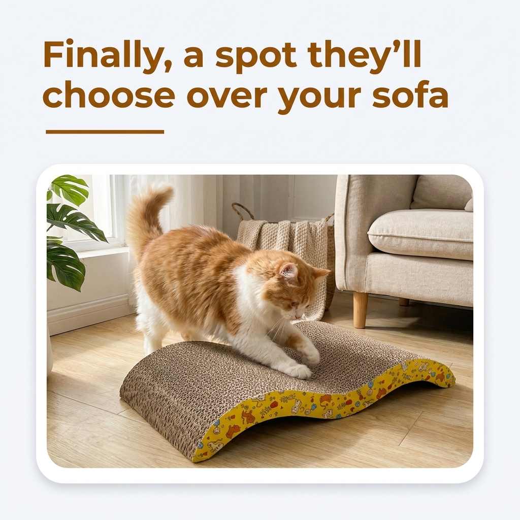 Finally a spot they will choose over your sofa