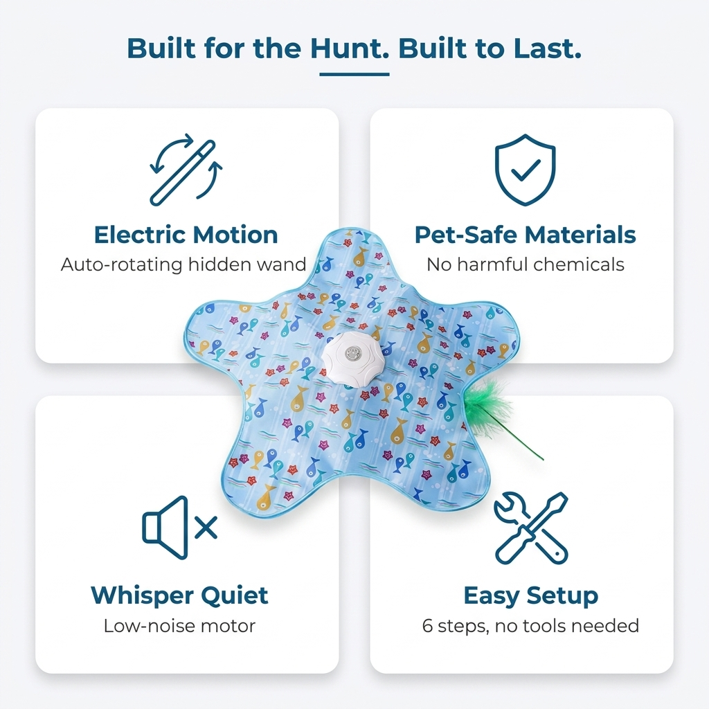 Built for the hunt built to last electric motion pet safe materials