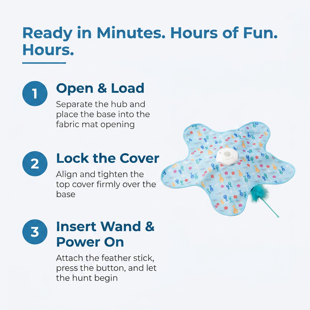 Ready in minutes hours of fun how to use instructions