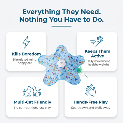 Everything they need nothing you have to do kills boredom keeps them active