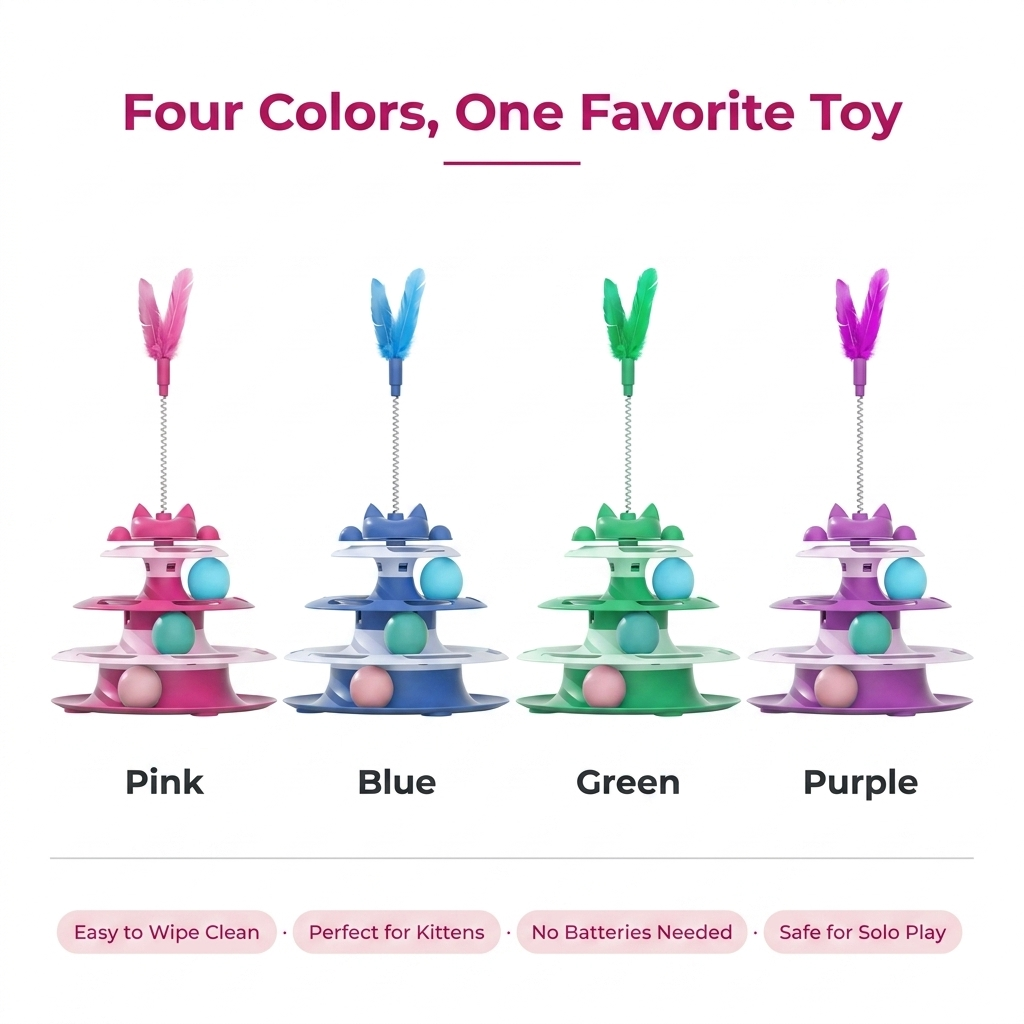 Four colors one favorite toy