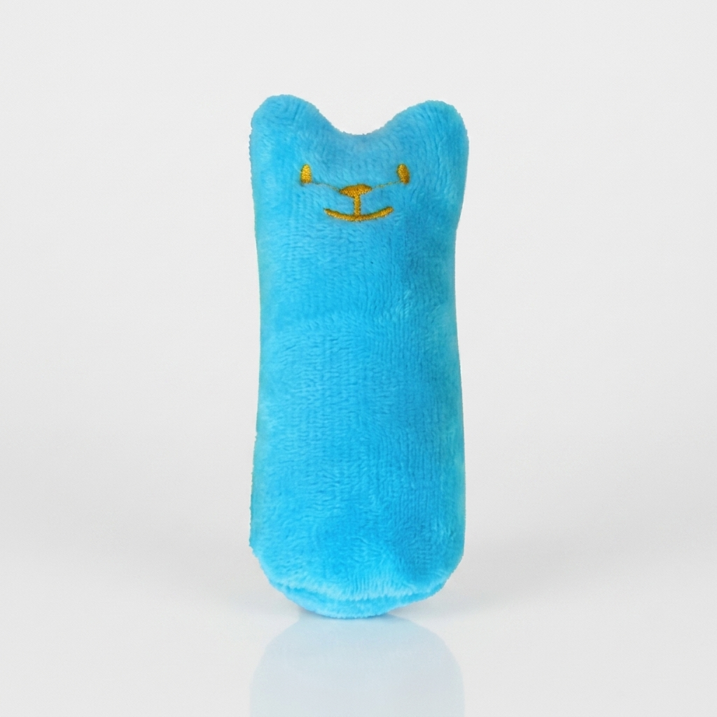 Crinkle Catnip Teeth Grinding Cat Toy - Blue