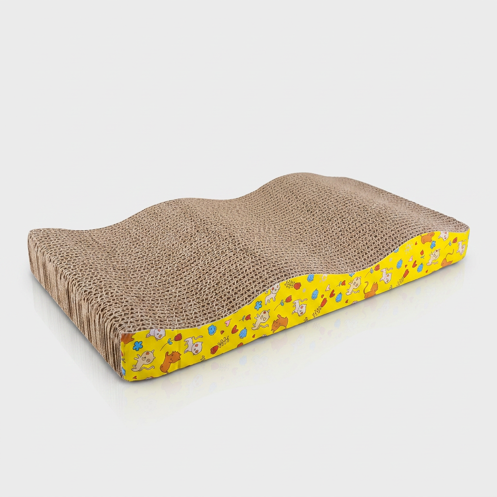 Bony type shape cat scratching board