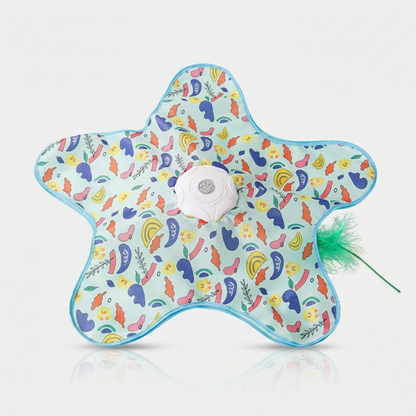 Duck style interactive hide and seek cat toy