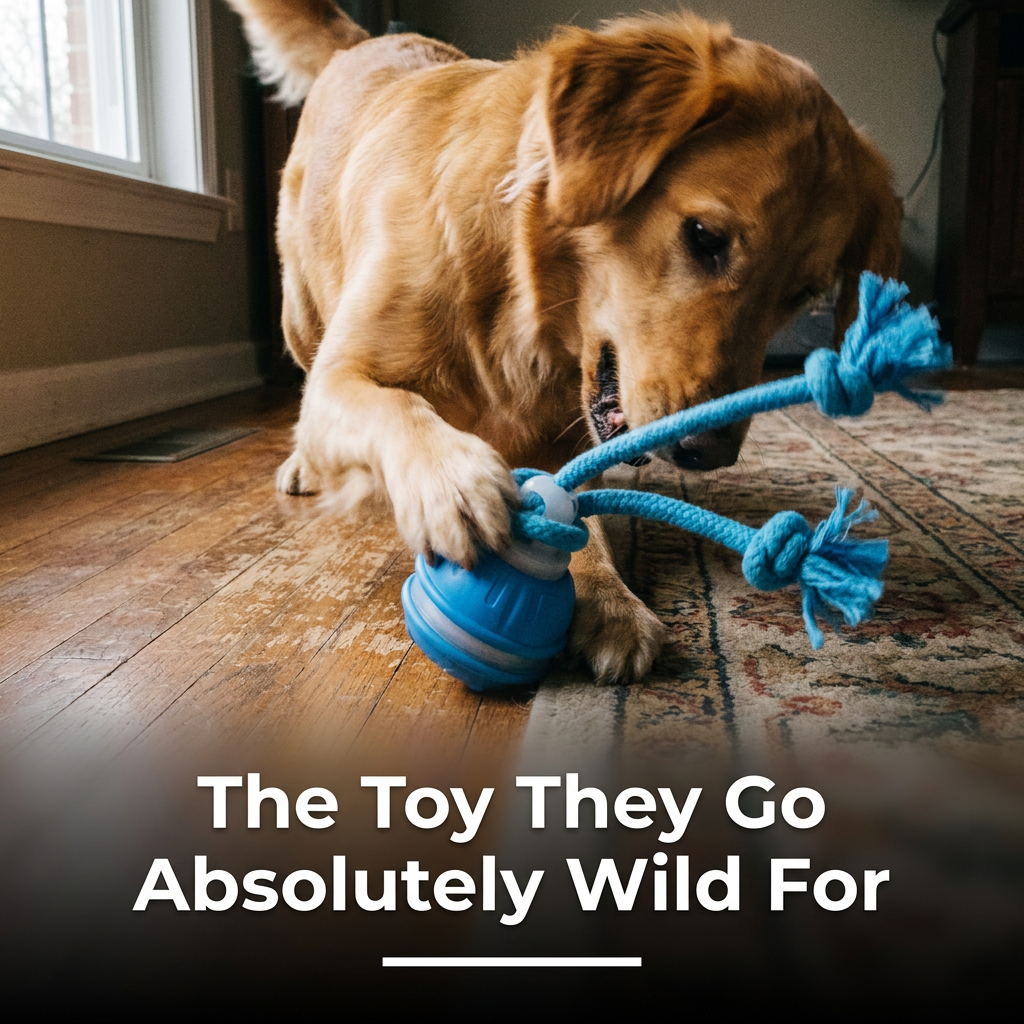 Motion Activated Rolling Ball for Dogs Automatic Interactive Toy