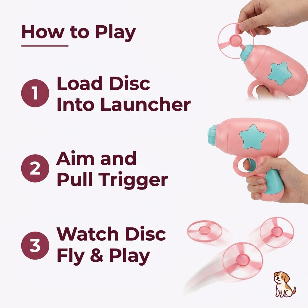 How to play load disc aim and pull trigger watch it fly