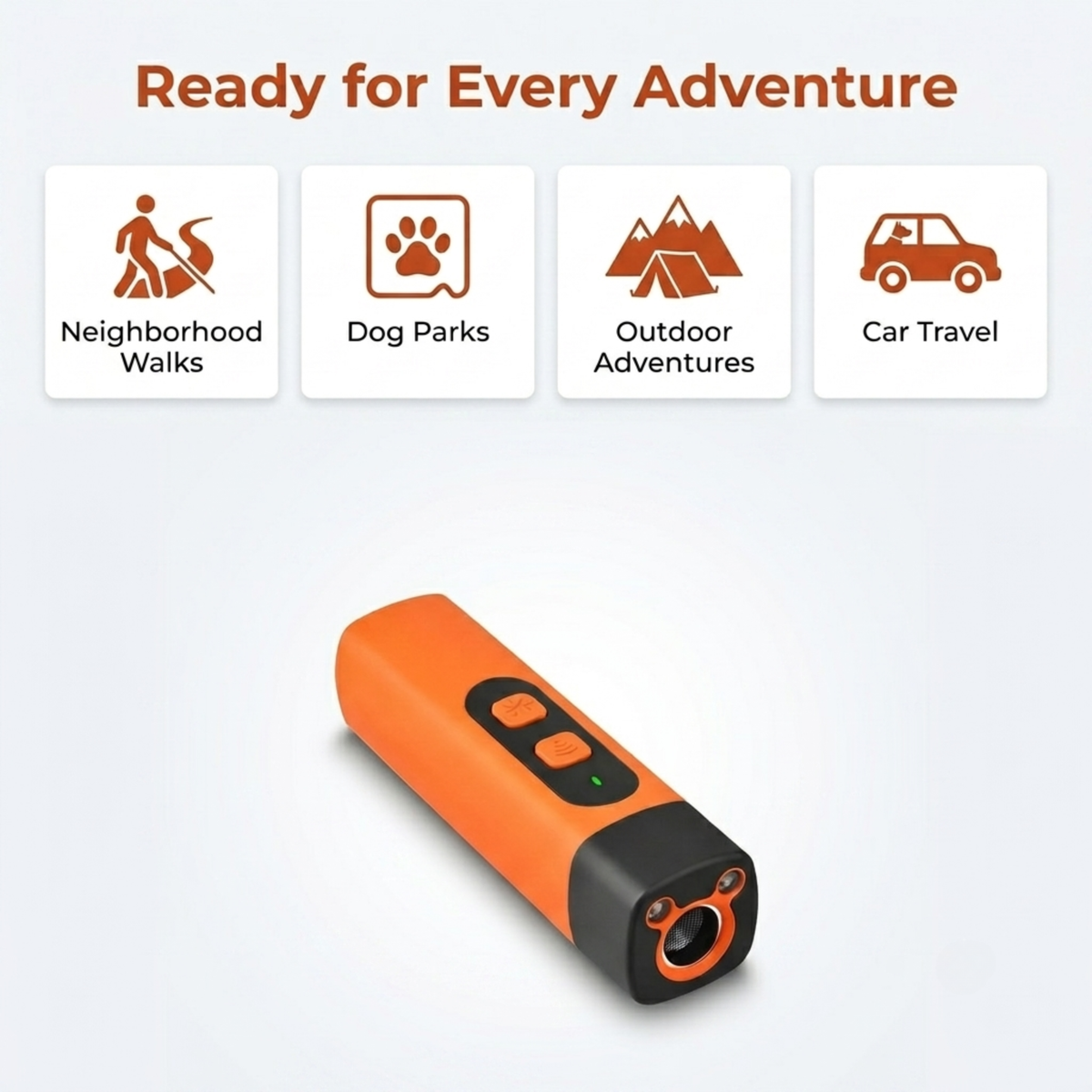 Dog Barking Deterrent infographic - Ready for Every Adventure