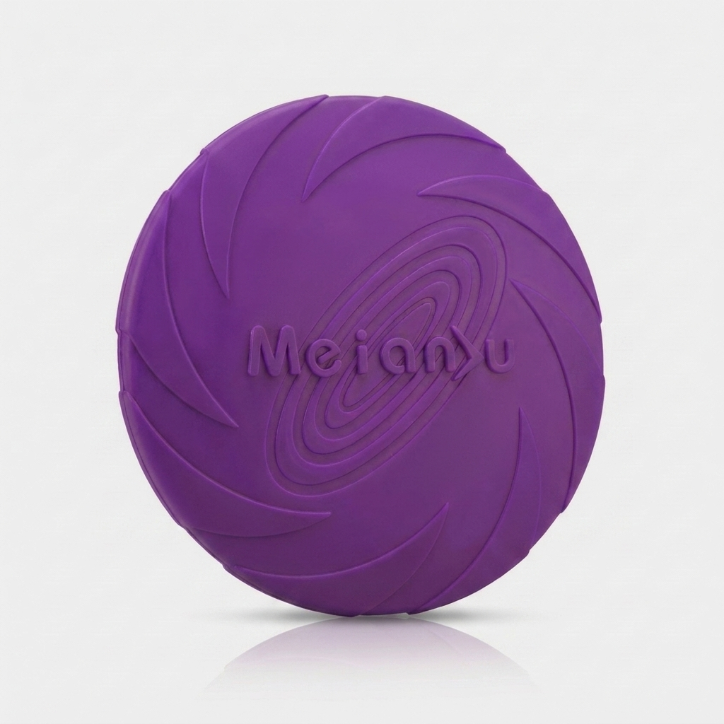 Durable Flying Disc Toy for Dogs - Purple