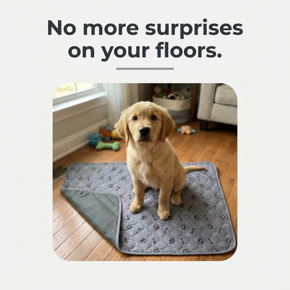 Dog Pee Pad Blanket lifestyle photo