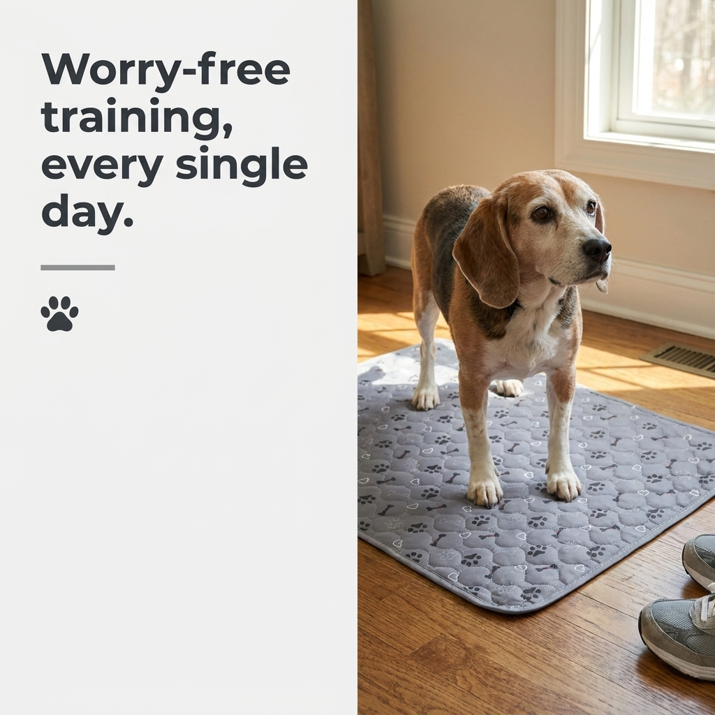 Dog Pee Pad Blanket lifestyle photo 2
