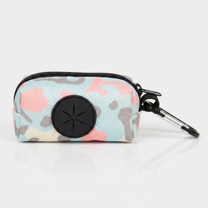 Dog poop bag holder, Leopard print