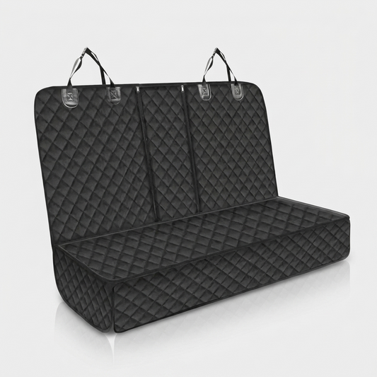 Waterproof dog car seat cover, black