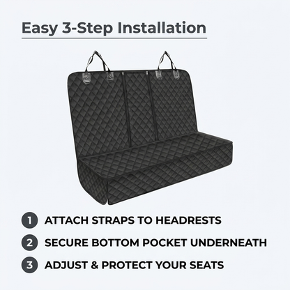 Infographic: middle armrest access and adjustable straps